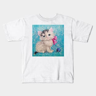 Cute cat Kids T-Shirt